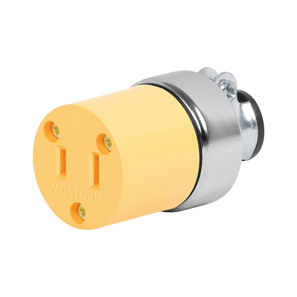 46112 / Contacto industrial blindado polarizado, Volteck
