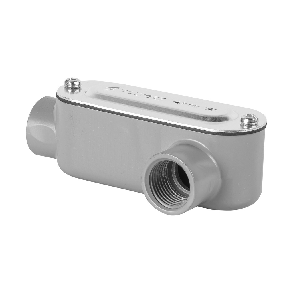 46976 / Condulet 1/2' conexión tipo LL, Volteck