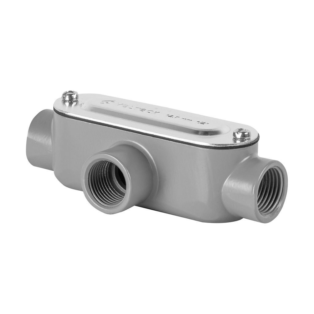 46979 / Condulet 1/2' conexión tipo T, Volteck