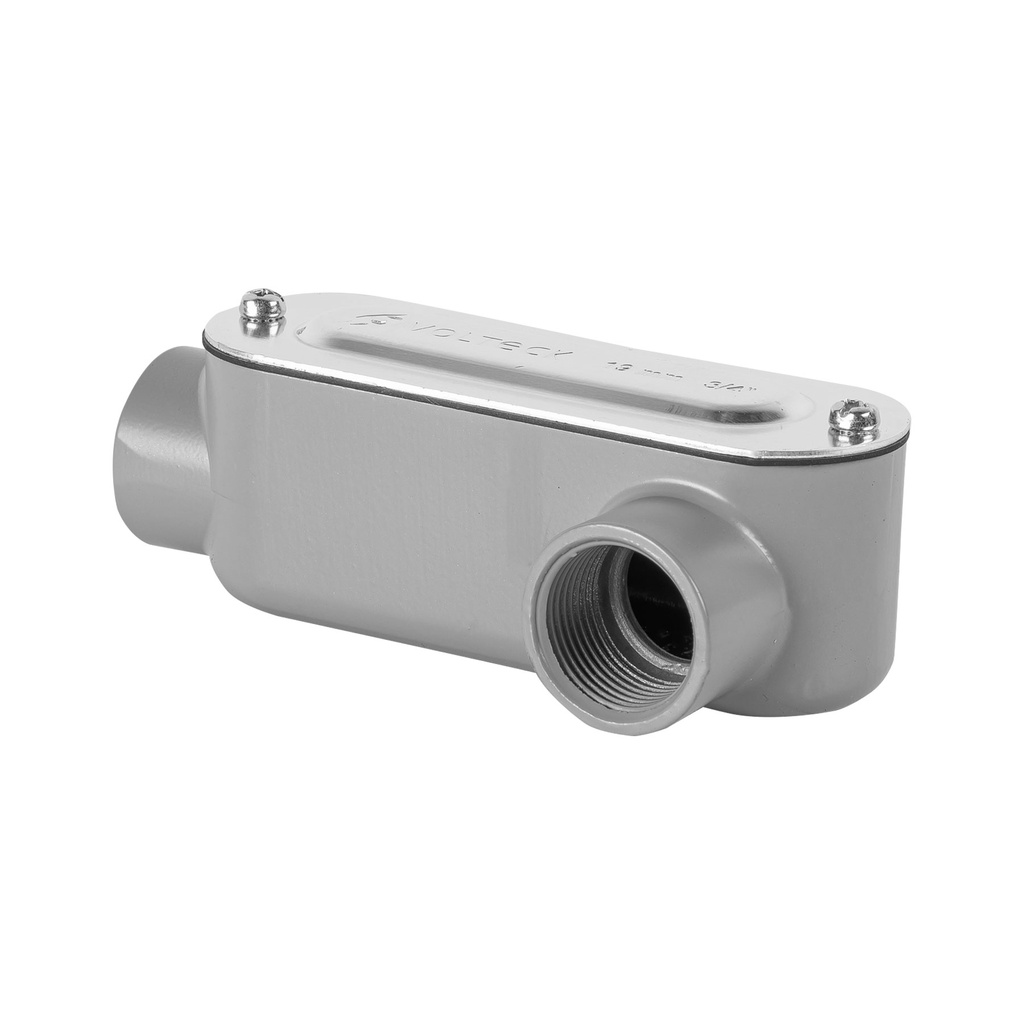 46977 / Condulet 3/4' conexión tipo LL, Volteck