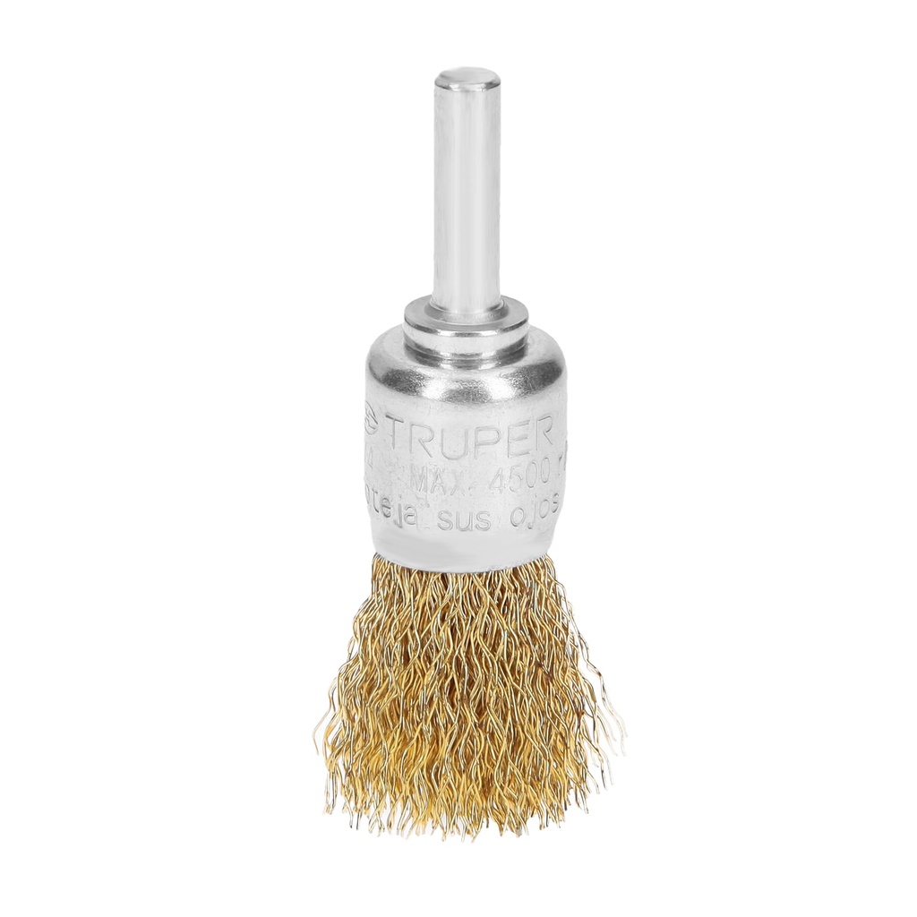 11593 / Carda de copa 3/4' alambre grueso para taladro, Truper