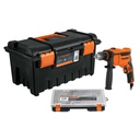 10884 / Rotomartillo 1/2' 650 W, caja para herramienta y organizador, Truper