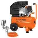 100300 / Kit Compresor de aire 25L 3HP, manguera y pistola, Truper