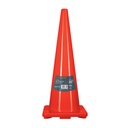 13126 / Cono de precaución de 90 cm de PVC, Truper