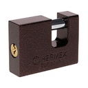 22515 / Candado antipalanca 50 mm cuerpo de hierro, Hermex Basic