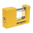 27088 / Candado antipalanca 85 mm cuerpo metálico, Hermex Basic