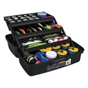 10539 / Caja para pesca de 16' con 3 bandejas deslizables, Truper