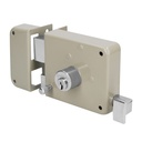 27046 / Cerradura sobreponer izq instala-fácil, caja, Hermex Basic