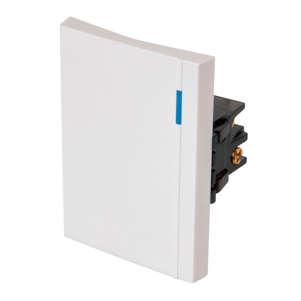47050 / Interruptor de 3 vías, 3 módulos, línea Española, blanco, Volteck