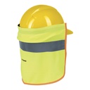 13165 / Cubrenuca para casco, verde con reflejante, Truper