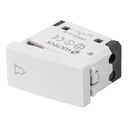 48323 / Interruptor para timbre, línea Oslo, color blanco, Volteck