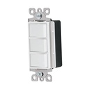 46007 / Interruptor triple, línea Classic, Volteck