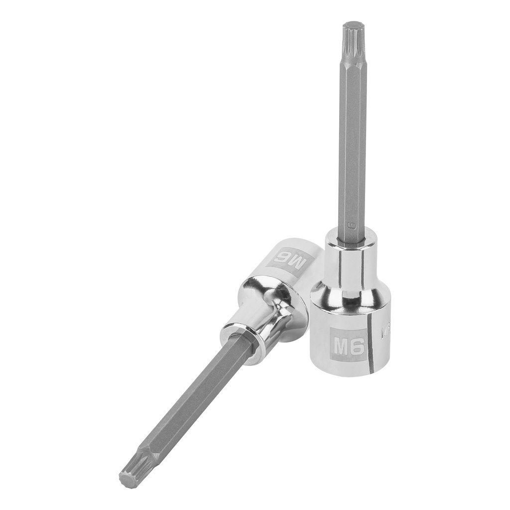 101249 / Dado punta larga bristol M6, cuadro 1/2', Truper