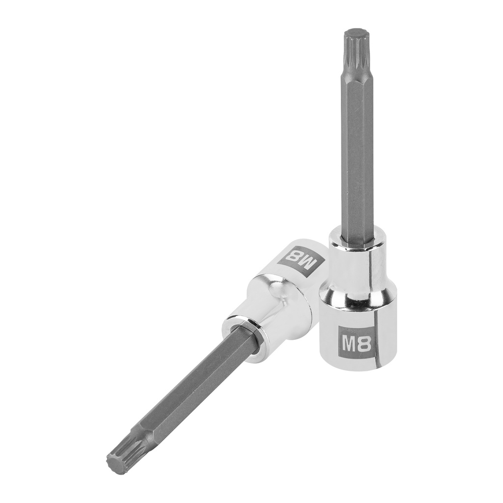 101300 / Dado punta larga bristol M8, cuadro 1/2', Truper