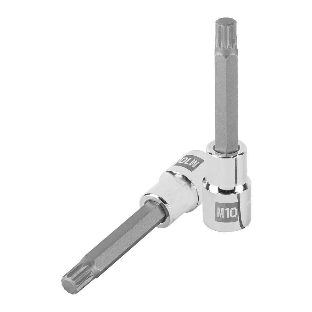 101301 / Dado punta larga bristol M10, cuadro 1/2', Truper
