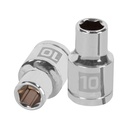 13260 / Dado de 10 mm, 6 puntas, cuadro 1/2', Truper