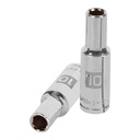 13350 / Dado largo de 10 mm, 6 puntas, cuadro 1/2', Truper