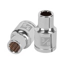 13300 / Dado de 3/8', 12 puntas, cuadro 1/2', Truper