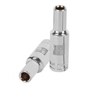13323 / Dado largo de 3/8', 6 puntas, cuadro 1/2', Truper