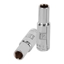 13352 / Dado largo de 12 mm, 6 puntas, cuadro 1/2', Truper