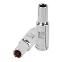 13324 / Dado largo de 7/16', 6 puntas, cuadro 1/2', Truper
