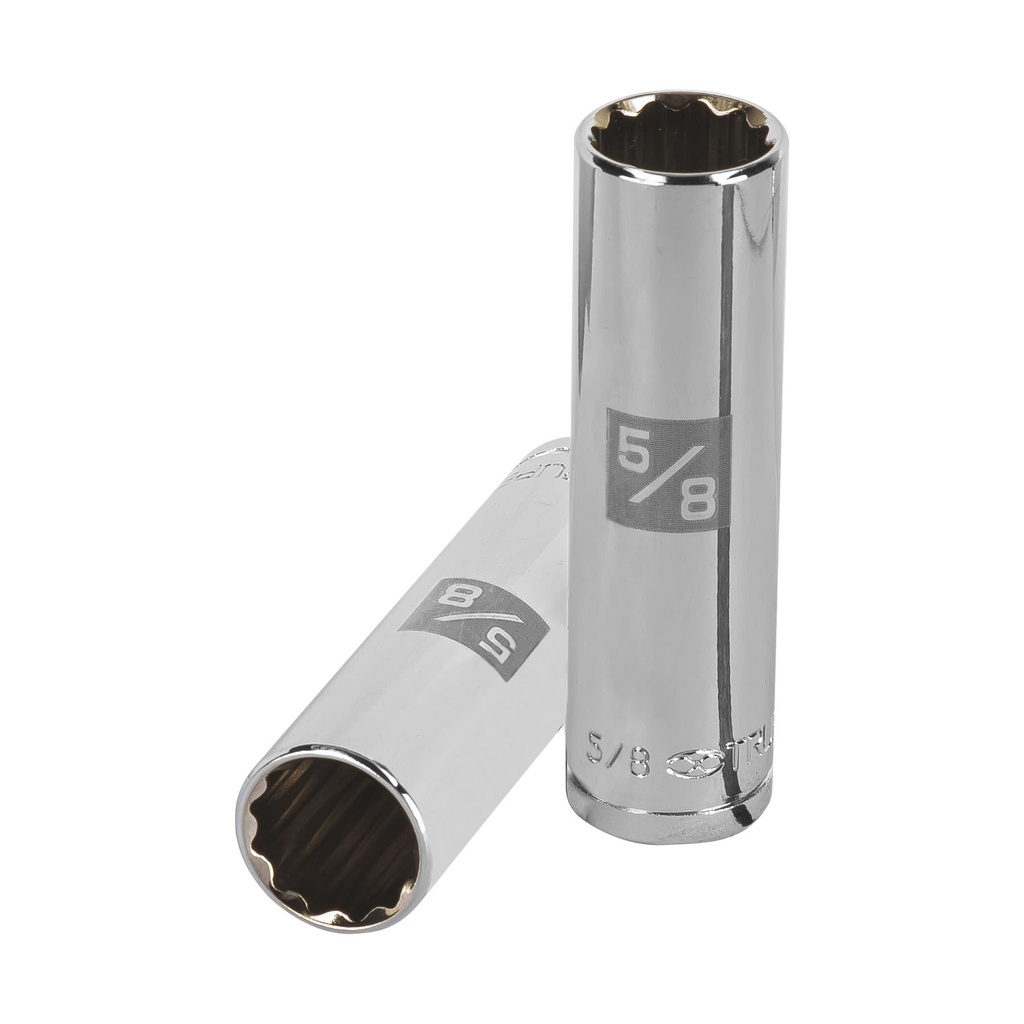 13362 / Dado largo de 5/8', 12 puntas, cuadro 1/2', Truper