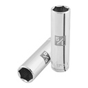 13327 / Dado largo de 5/8', 6 puntas, cuadro 1/2', Truper