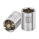 13270 / Dado de 20 mm, 6 puntas, cuadro 1/2', Truper