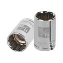 13305 / Dado de 11/16', 12 puntas, cuadro 1/2', Truper