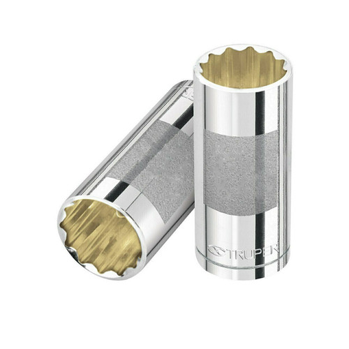 13364 / Dado largo de 3/4', 12 puntas, cuadro 1/2', Truper