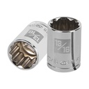 13307 / Dado de 13/16', 12 puntas, cuadro 1/2', Truper