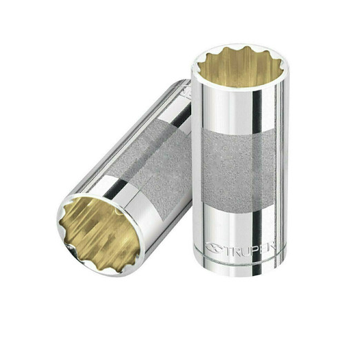 13368 / Dado largo de 7/8', 12 puntas, cuadro 1/2', Truper