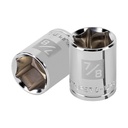 13238 / Dado de 7/8', 6 puntas, cuadro 1/2', Truper