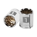 13310 / Dado de 1', 12 puntas, cuadro 1/2', Truper