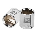 13243 / Dado de 1-3/16', 6 puntas, cuadro 1/2', Truper