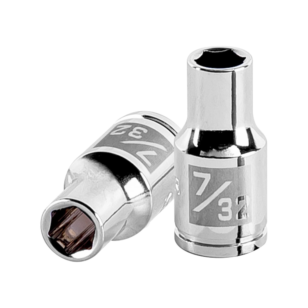 13155 / Dado de 7/32', 6 puntas, cuadro 1/4', Truper