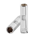 13203 / Dado largo de 9 mm, 6 puntas, cuadro 1/4', Truper