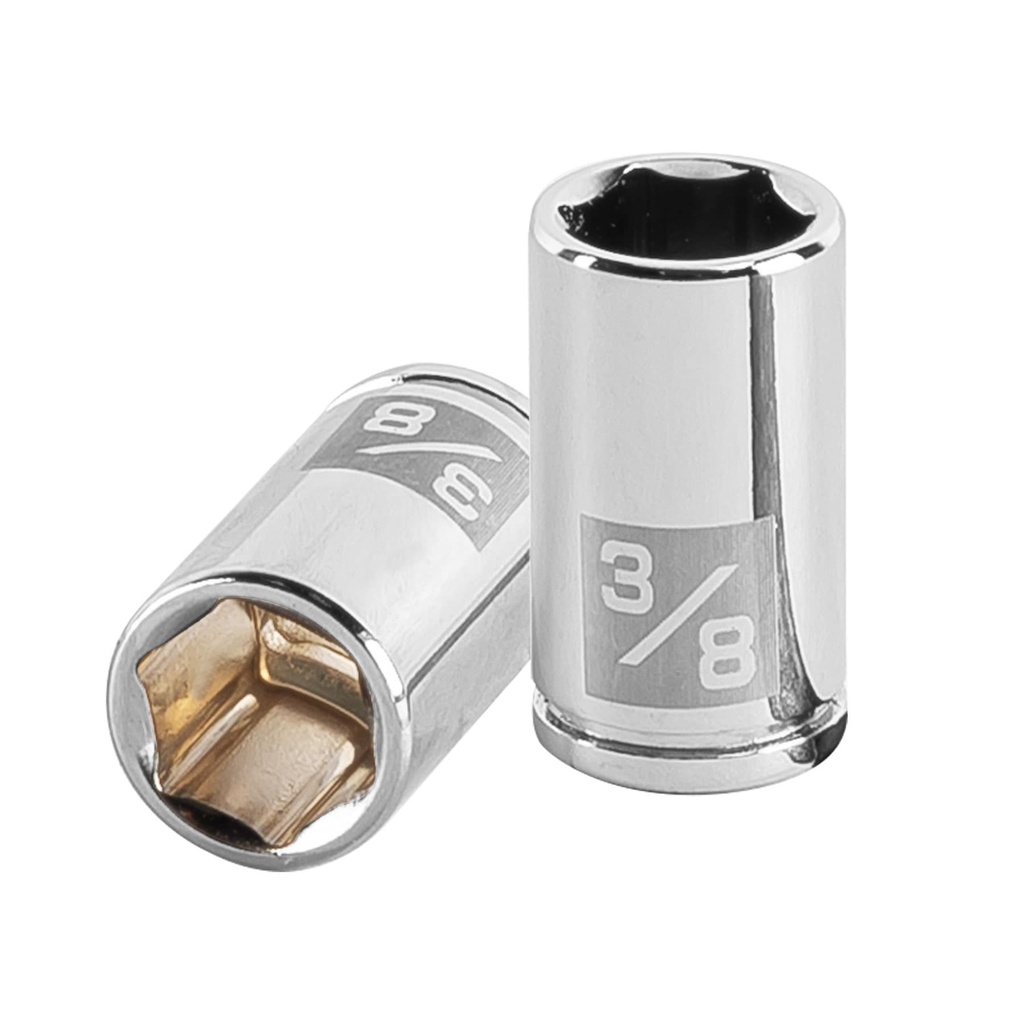 13160 / Dado de 3/8', 6 puntas, cuadro 1/4', Truper