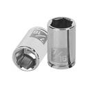 13161 / Dado de 7/16', 6 puntas, cuadro 1/4', Truper