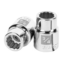 13850 / Dado de 3/4', 12 puntas, cuadro 3/4', Truper