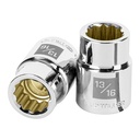 13851 / Dado de 13/16', 12 puntas, cuadro 3/4', Truper