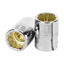 13854 / Dado de 1', 12 puntas, cuadro 3/4', Truper