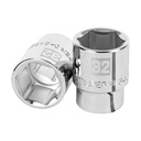 14981 / Dado de 32 mm, 6 puntas, cuadro 3/4', Truper