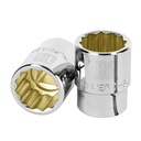 13857 / Dado de 1-3/16', 12 puntas, cuadro 3/4', Truper