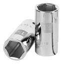 13887 / Dado largo de 1-1/4', 6 puntas, cuadro 3/4', Truper