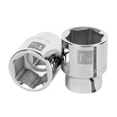 13829 / Dado de 1-5/16', 6 puntas, cuadro 3/4', Truper