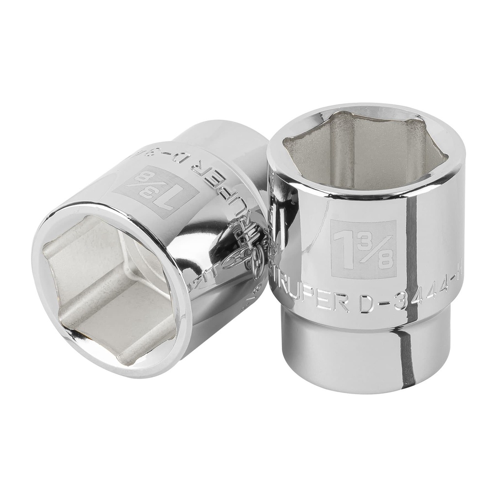 101017 / Dado de 1-3/8', 6 puntas, cuadro 3/4', Truper