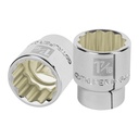 13861 / Dado de 1-7/16', 12 puntas, cuadro 3/4', Truper