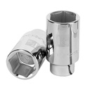 13890 / Dado largo de 1-7/16', 6 puntas, cuadro 3/4', Truper
