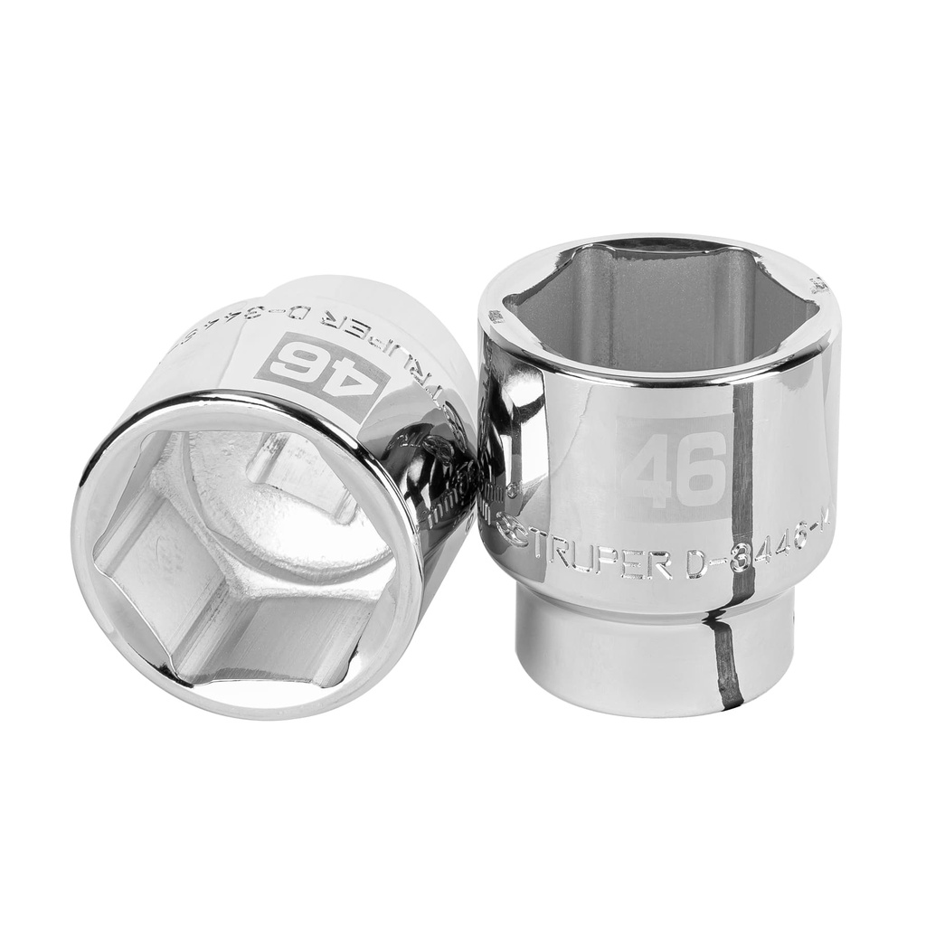 14995 / Dado de 46 mm, 6 puntas, cuadro 3/4', Truper